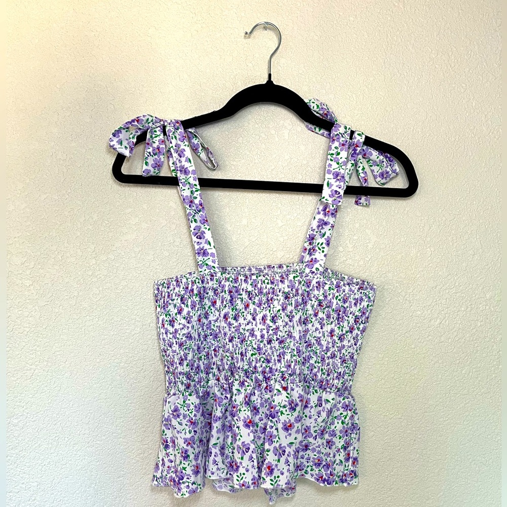 SHEIN floral top, size S